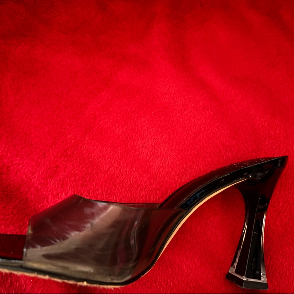 Vince Camuto Black Patent Kitten heels original